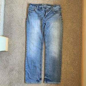 BKE Tyler 34L, straight leg jeans